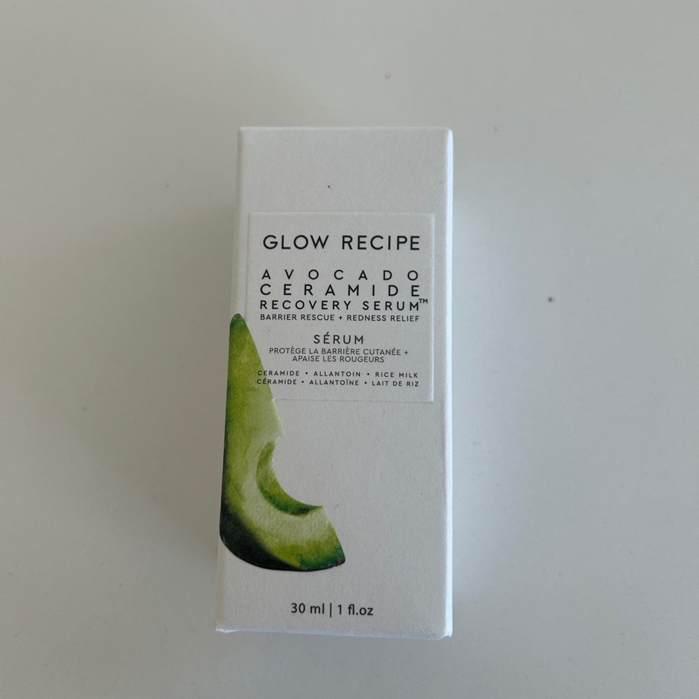Glow Recipe Avocado Ceramide Recovery Serum - White and Green
